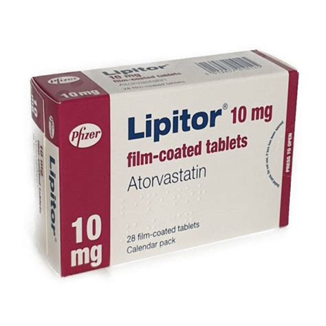 Lipitor 10mg Tablets, 28 Tablets - Asset Pharmacy