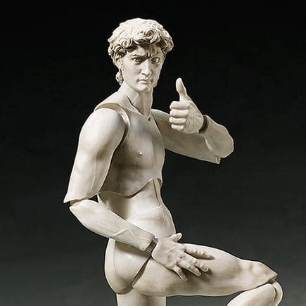 Classical Sculpture Action Figures Bring "David" and "Venus de Milo" to ...