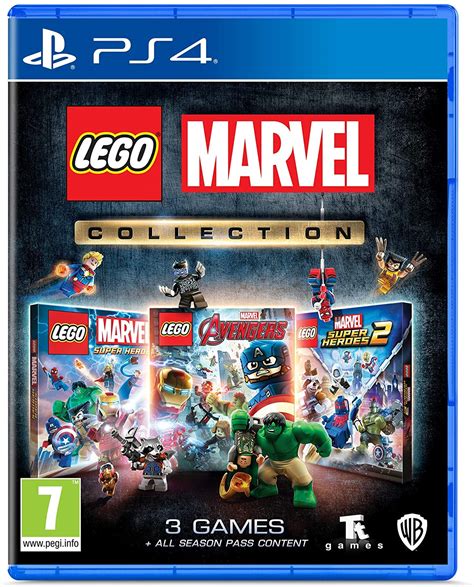 LEGO MARVEL COLLECTION-ps4 PLAYSTATION 4-Nuovo-Super Heroes 1+2 ...