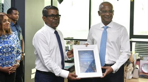 The President of the Maldives visits the MMPRC – MALDIVES