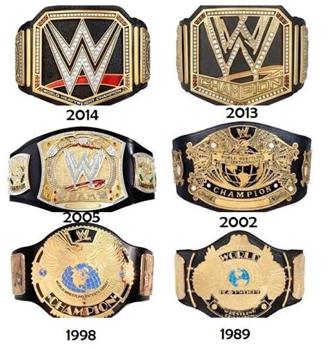 Is it time to change up the WWE Championship Belt? On average, a new ...