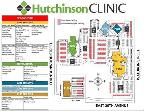 Campus Map — Hutchinson Clinic