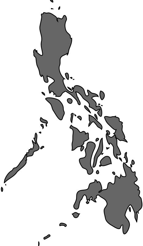 Philippines Map Outline Png Transparent Background Philippine Map Png ...