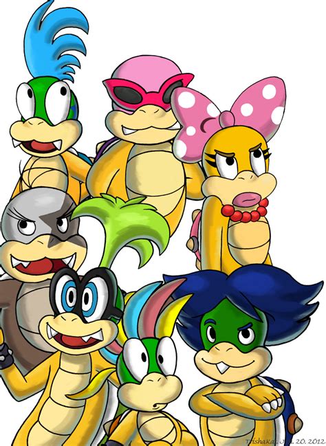 Koopalings RPG Style - the koopalings Fan Art (29691872) - Fanpop