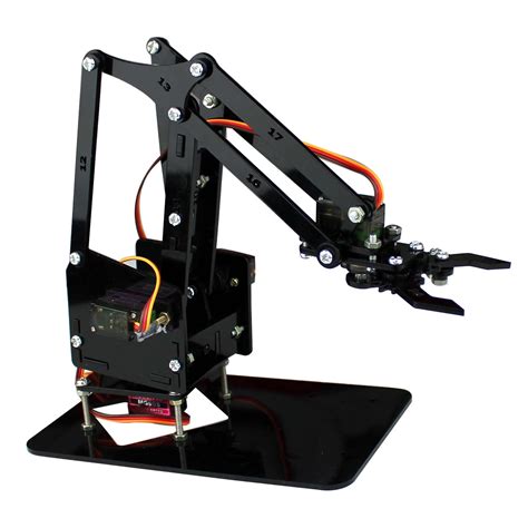 Buy WATTNINE Quartz Diy Robotic Arm Kit With Assembly Video|3Dof ...