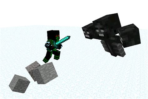 Minecraft-Wither Fight by ramrod1000 on DeviantArt