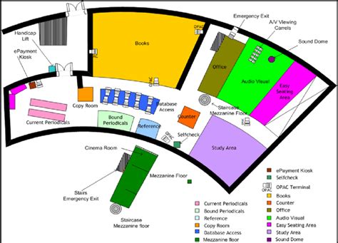 University Library Floor Plan