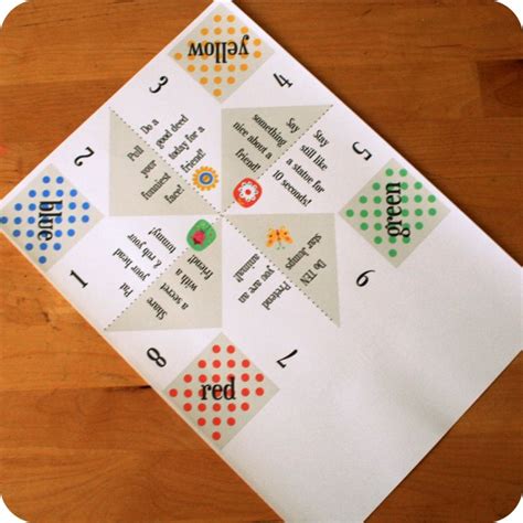 Free Paper Fortune Teller Printable Templates | Fortune teller paper ...