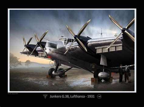 Thought I'd share my latest German piece: The Junkers G.38 flown by ...