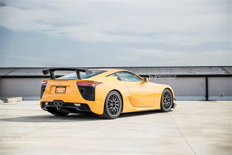 Orange Lexus LFA Nurburgring Edition Arrives in Canada - GTspirit