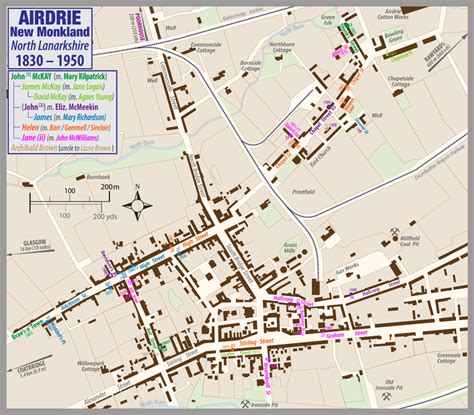 Airdrie Town Map – FAMILY HISTORY