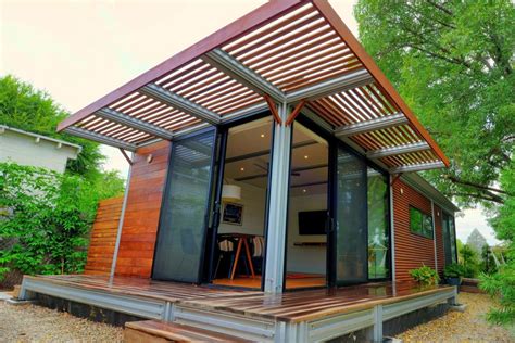 New prefab homes from Kithaus target the backyard house market - Curbed