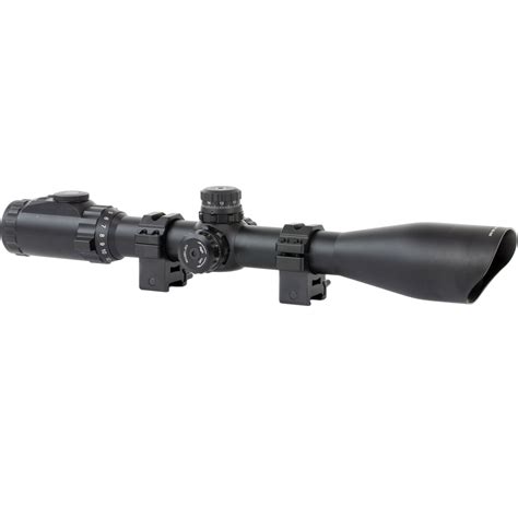 Utg Accushot 4-16x44mm 36-color Mil-dot Illuminated Reticle Rifle Scope ...