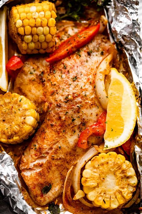 Grilled Tilapia with Cajun Butter | Diethood