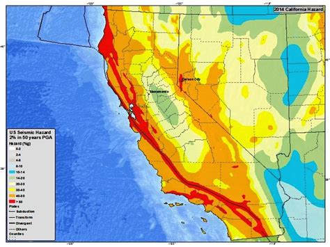 Seismic Hazard Map California