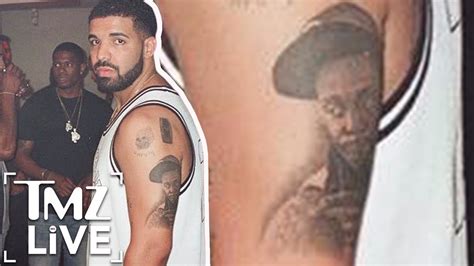 Drake Gets Lil Wayne Tattoo | TMZ Live - YouTube