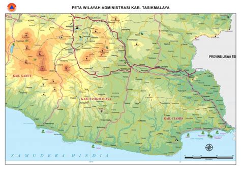 Tasikmalaya Map and Tasikmalaya Satellite Image