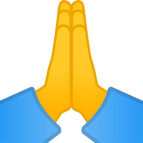 Pray Emoji PNG Images Transparent Free Download