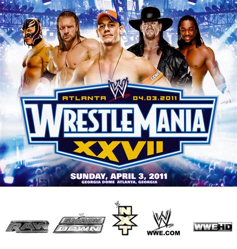 WWE Wrestlemania XXVII by DecadeofSmackdownV2 on DeviantArt