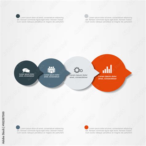 Banner infographic design template. Vector illustration Stock Vector ...