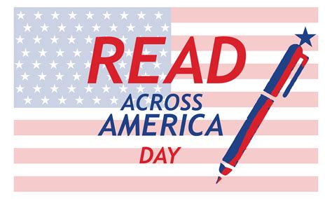 Read Across America Day concept. Template for background, banner, card ...