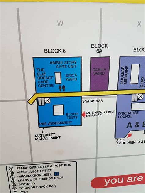 King George Hospital Floor Plan