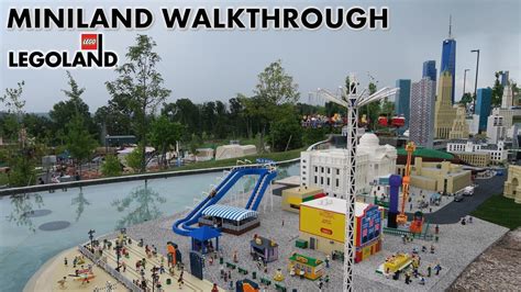 Miniland Walkthrough, Legoland New York | Non-Copyright - YouTube