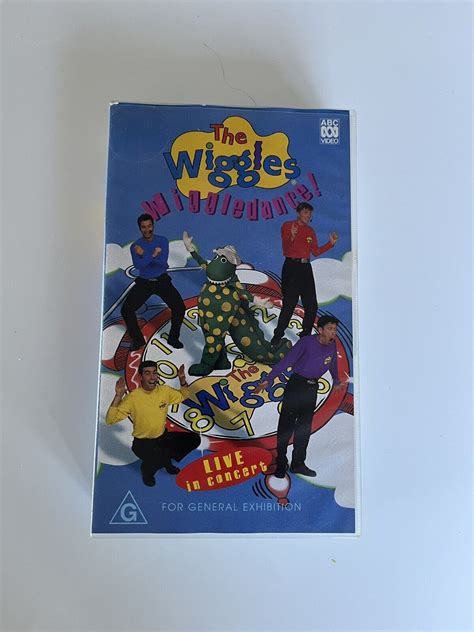 The Wiggles Wiggledance Live In Concert VHS Video Tape Movie Children's ...