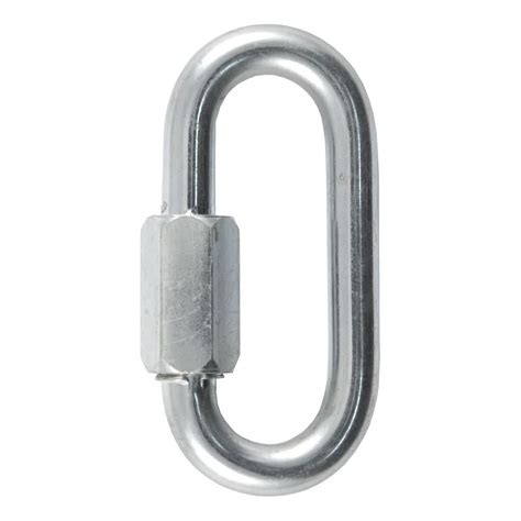 CURT 82930 Threaded Quick Link Trailer Safety Chain Hook Carabiner Clip ...