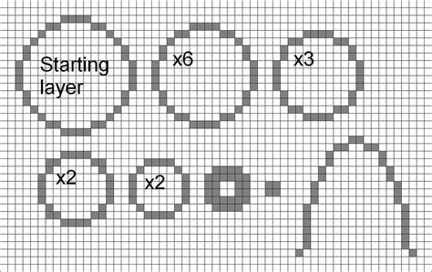 Minecraft Airship Nose Blueprint | For use elsewhere. | Justsuper9 | Flickr