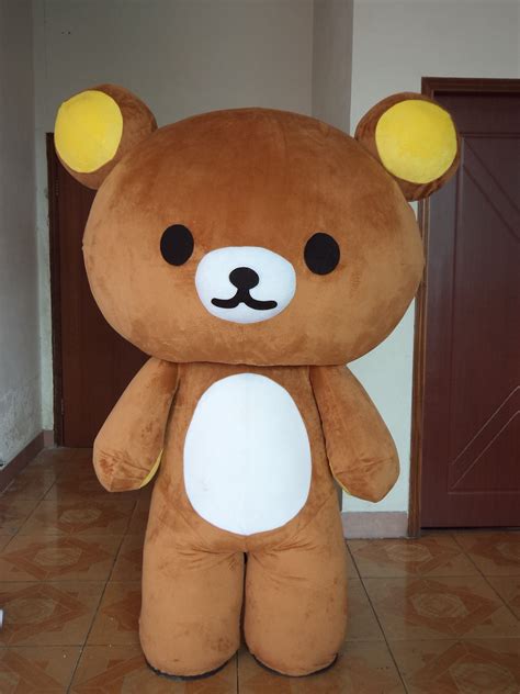 Rilakkuma Mascot Costumes Teddy Bear Costumes Teddy Bear Mascot Costume ...