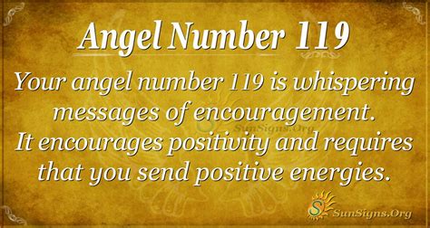 Angel Number 119 Meaning: Create A Reality - SunSigns.Org