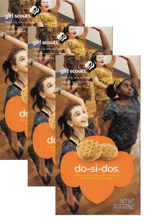 Girl Scout Do-si-dos Cookies (3 Boxes) - Walmart.com