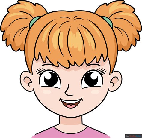 Top 116+ How to draw a cartoon girl easy - Tariquerahman.net