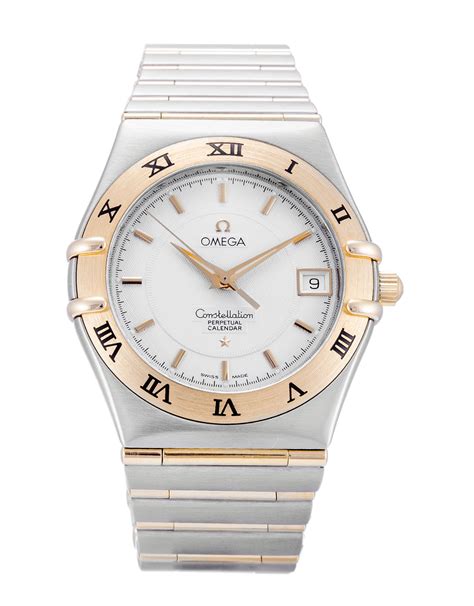 Replica Omega Constellation Yellow Gold Case Stick Markers 1252.30.00 ...