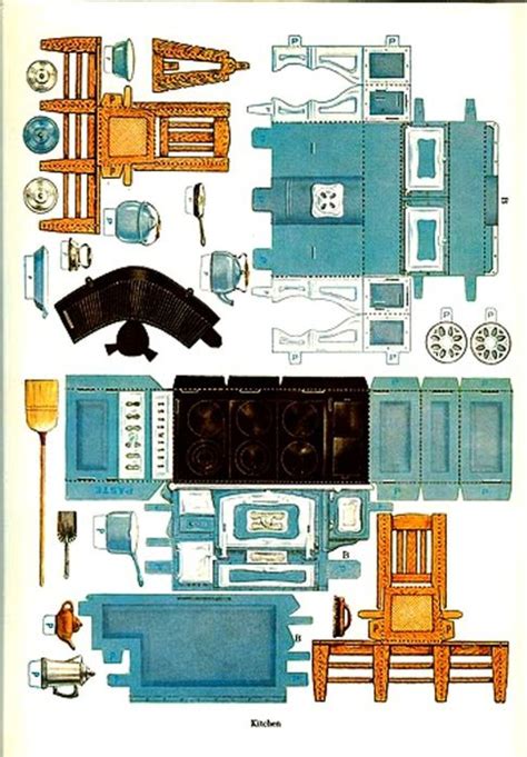 Free Printable Dollhouse Furniture Patterns