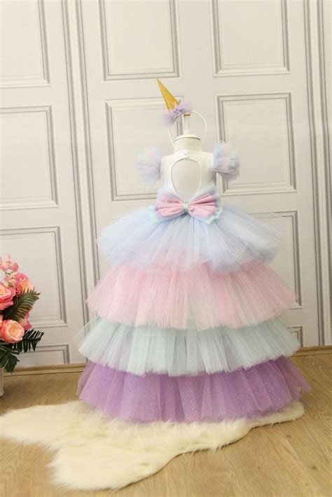 Unicorn Dress in 2021 | Unicorn dress baby, Unicorn dress, Dresses kids ...