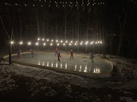 Backyard Hockey Rink Lighting - Amazing Backyard Ideas