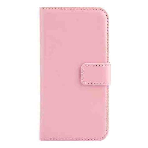 Pink iPhone 14 Pro Max Leather Flip Case - iPhonecaseUK