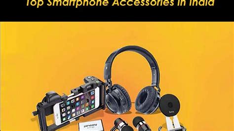 Top 5 best selling mobile accessories available in India