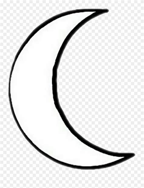 Report Abuse - Crescent Moon Outline Tattoo Clipart (#1585962) - PinClipart