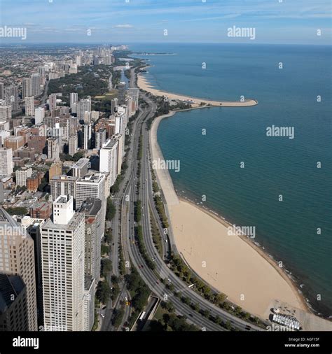 The Gold Coast in North Chicago, Illinois, USA Stock Photo - Alamy