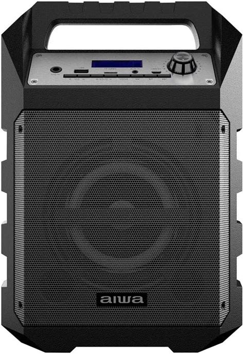 Aiwa Portable Bluetooth Speaker with FM Radio, USB/microSD/Aux Inputs ...