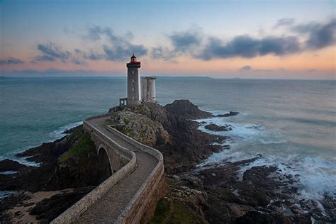 Petit Minou lighthouse at sunset , Brittany France | Flickr