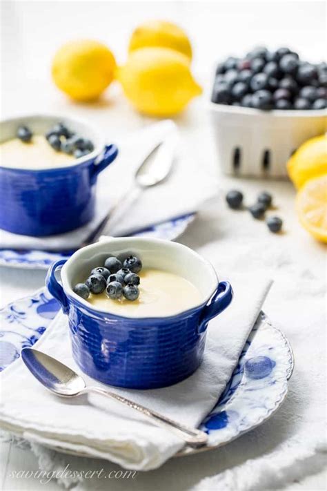 Easy Lemon Posset - Saving Room for Dessert