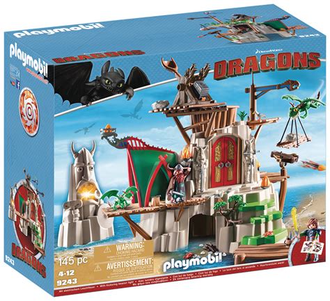 JUN172853 - PLAYMOBIL HTTYD DRAGON KNIGHT FORTRESS PLAY-SET (MAR17 ...