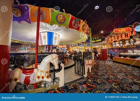 Interior View of the Famous Circus Circus Hotel & Casino Editorial ...