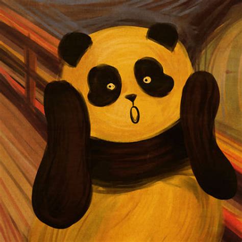 Chinese Panda Painting