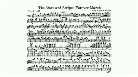 The Stars and Stripes Forever (Sousa, John Philip) piccolo in C - YouTube