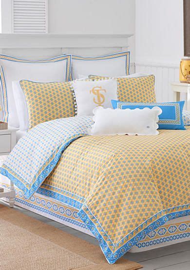 Southern Tide Sailgate Bedding Collection Yellow Comforter, Full ...